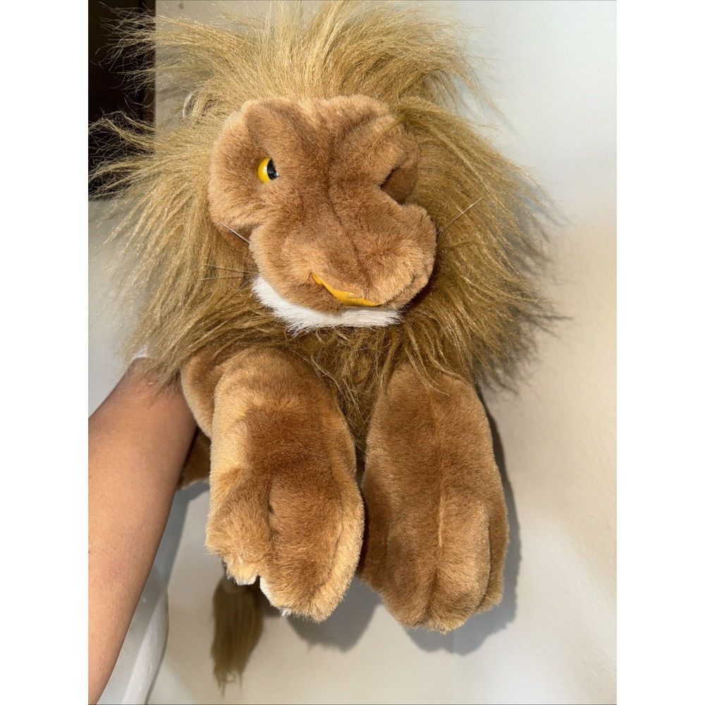 Folkmanis Lion Full Body Hand Puppet Large Plush 30" Furry Folktails‎
